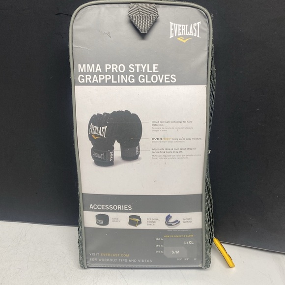 Everlast MMA Pro Style Grappling Gloves Size Large Extra Large - Picture 6 of 17